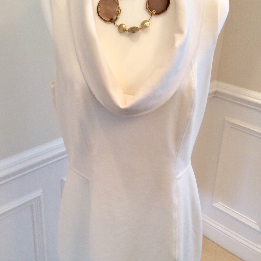 White House Black Market Winter White Dress